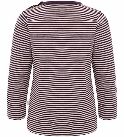 Hummel Pullover - HMLKoral - Rosa/Lila Gestreift
