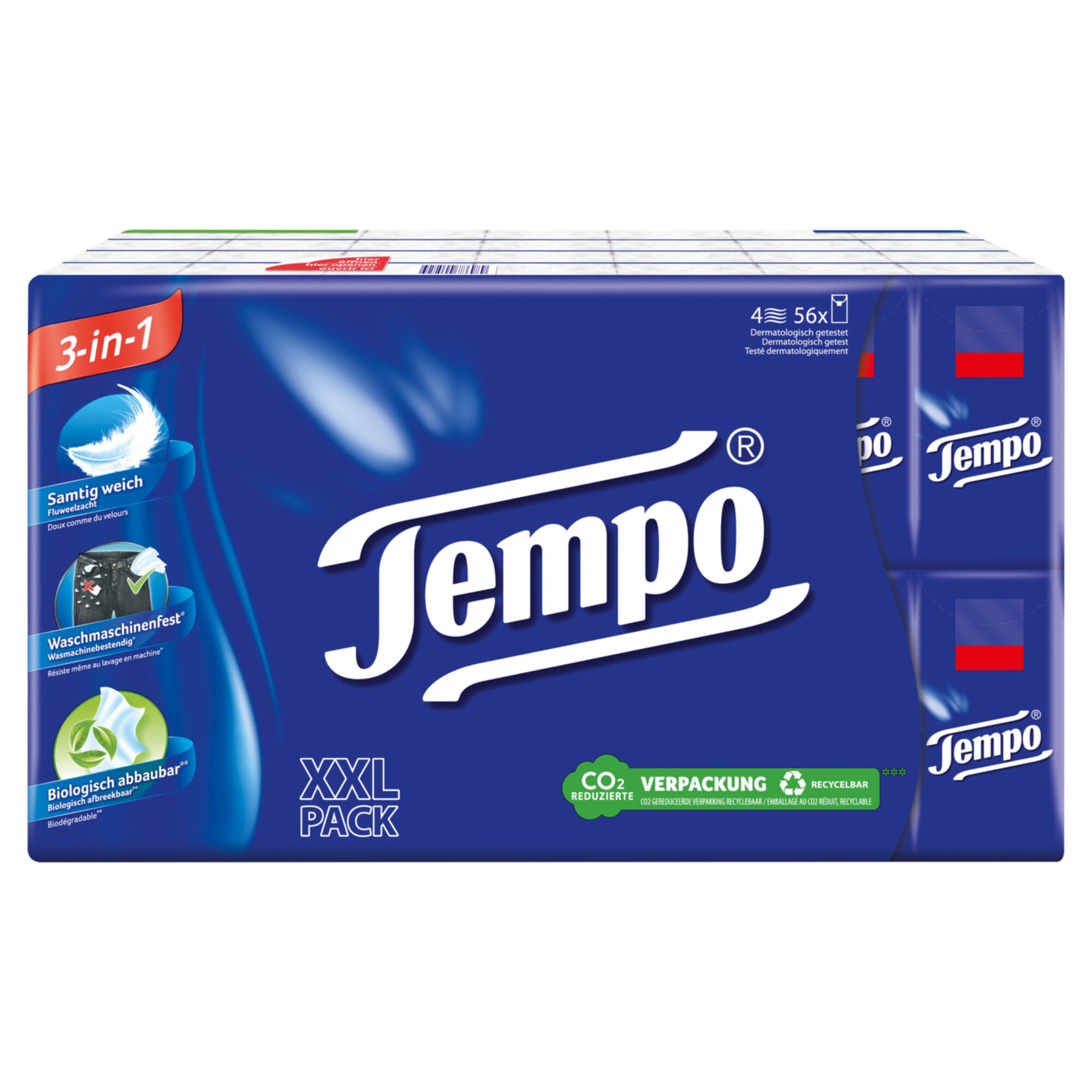 Tempo Taschentücher Klassik Softpack 56x10 Tücher