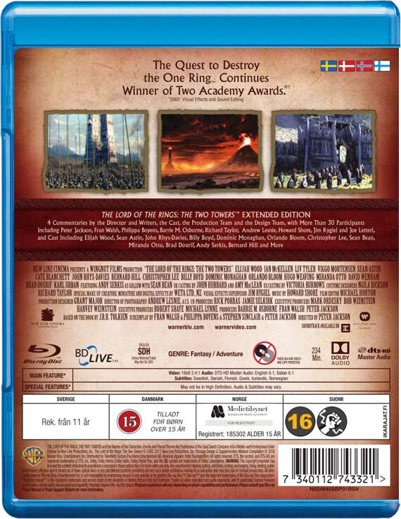 The Lord Of The Rings 2 - The Two Towers <span class=