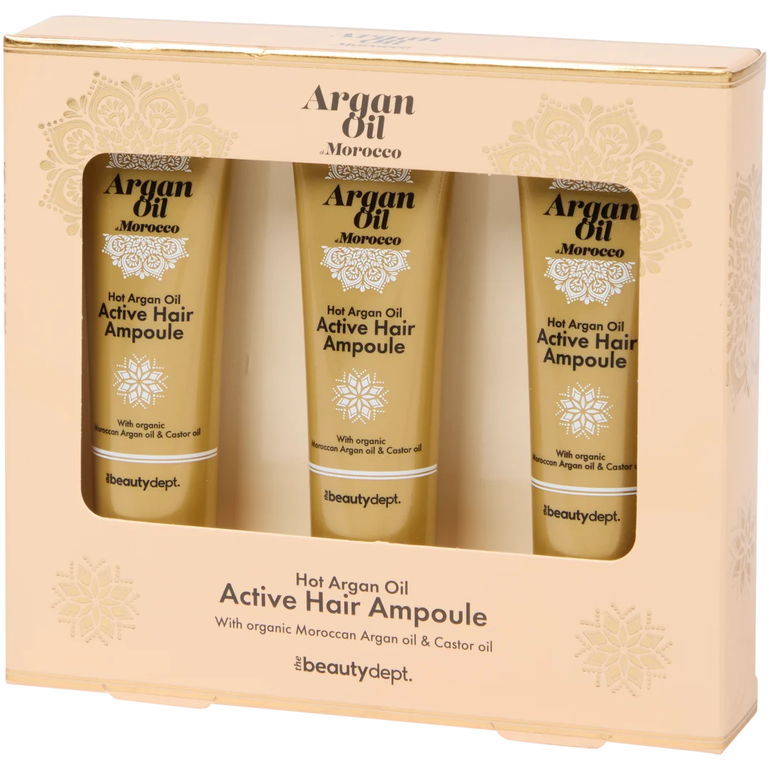 Ampoules capillaires à l'huile d'argan The Beauty Dept.