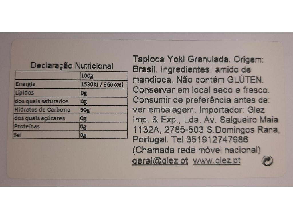 TAPIOCA YOKI 500G