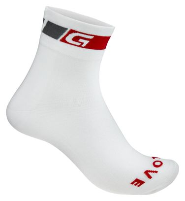 GRIPGRAB x3 Paires de Chaussettes été REGULAR CUT Blanc