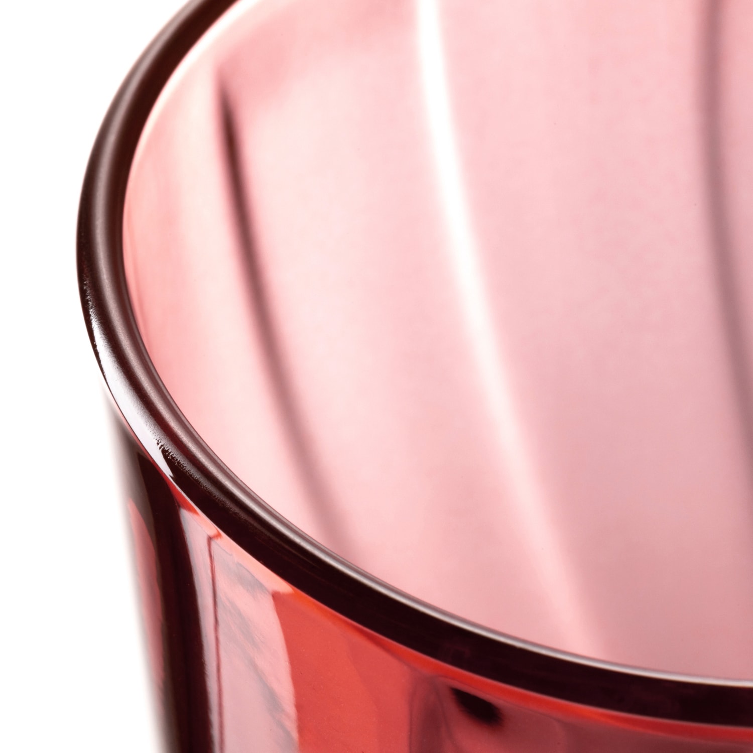 LEONARDO Trinkglas TWIST 6er Set 300 ml rot