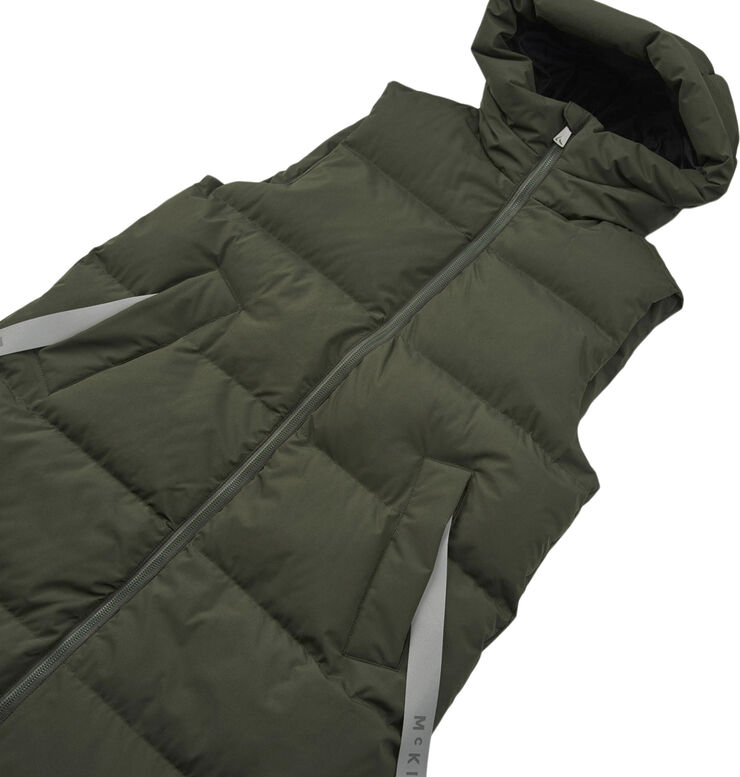 MCKINLEY Long Puffer vest Grøn