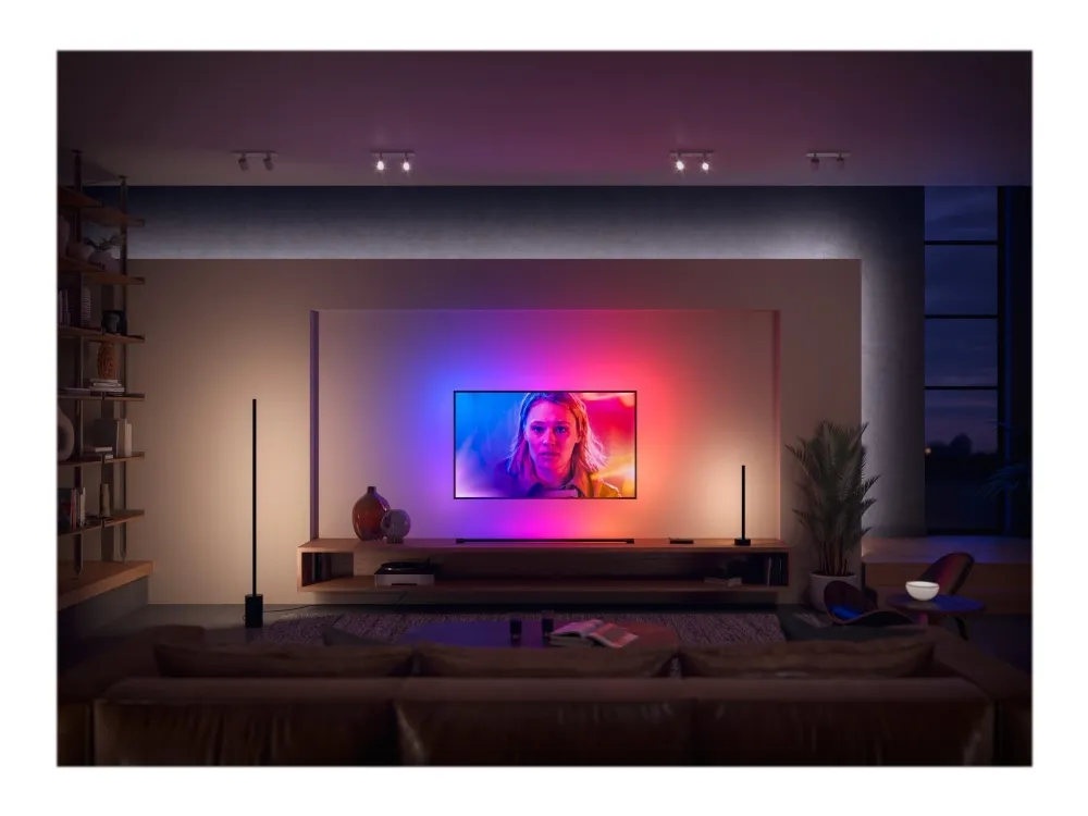 Philips Hue White and Color Ambiance Large Gradient Play - Lysbarre - LED - rør - sort