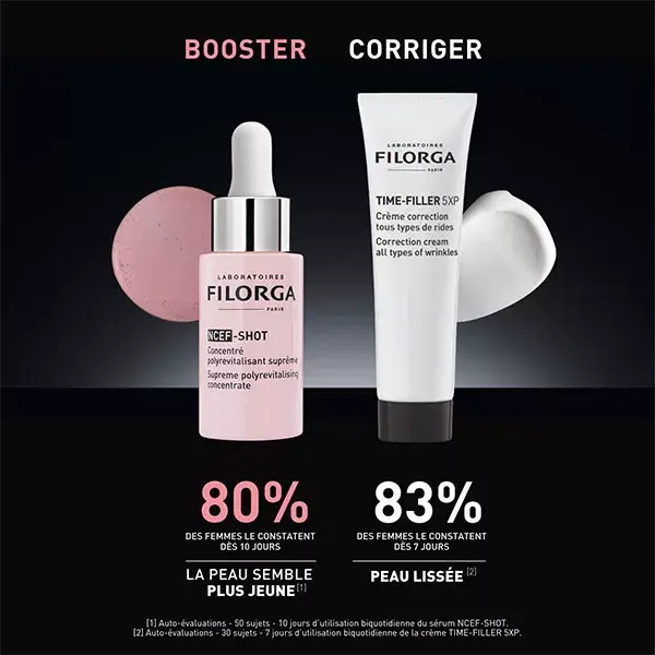 Filorga Duo Ncef-Shot Sérum 15ml + Creme Time-Filler 30ml Grátis