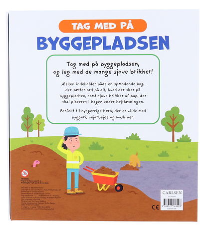 Forlaget Carlsen Aktivitetsbog - Tag Med P? Byggepladsen
