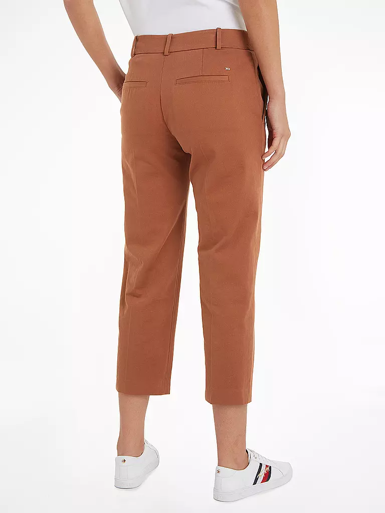TOMMY HILFIGER Chino Slim Fit 7/8 kupfer