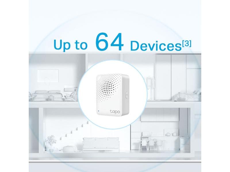 TP-Link Smart Hub mit Klingelton Tapo H100 Tapo Smart IoT Hub mit Klingelton