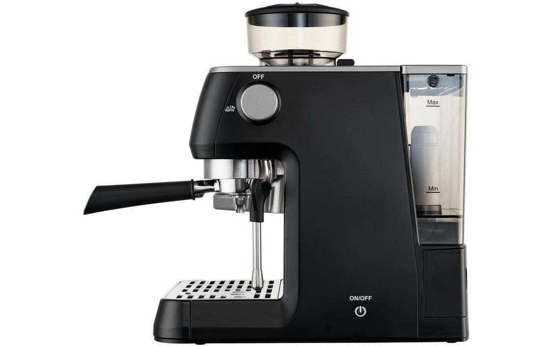 Siebträgermaschine Solis Grind & Infuse Perfetta Schwarz<br>Halbautomatische Espressomaschine
