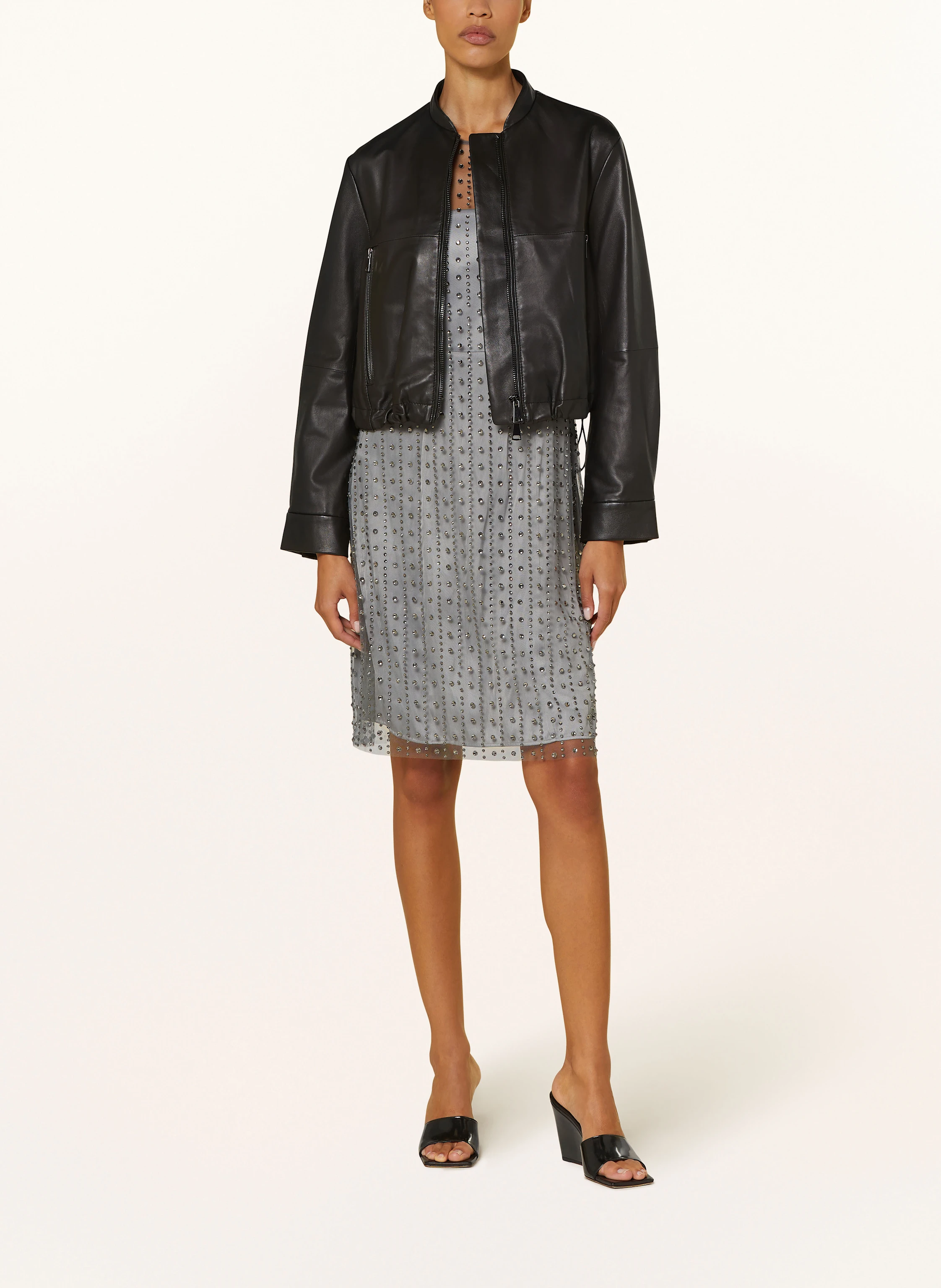 LUISA CERANO Lederjacke