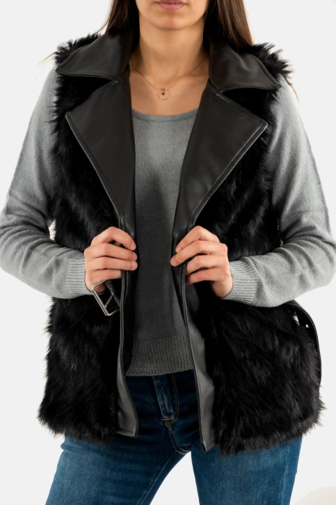 Gilets sans manche molly bracken ha095ch noir