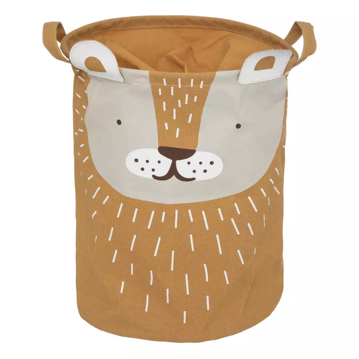 Panier à jouets enfant (32 x 40 cm) Lion Jaune