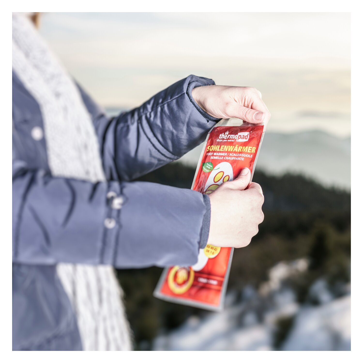 thermopad Sohlenwärmer Einlegesohle  - S