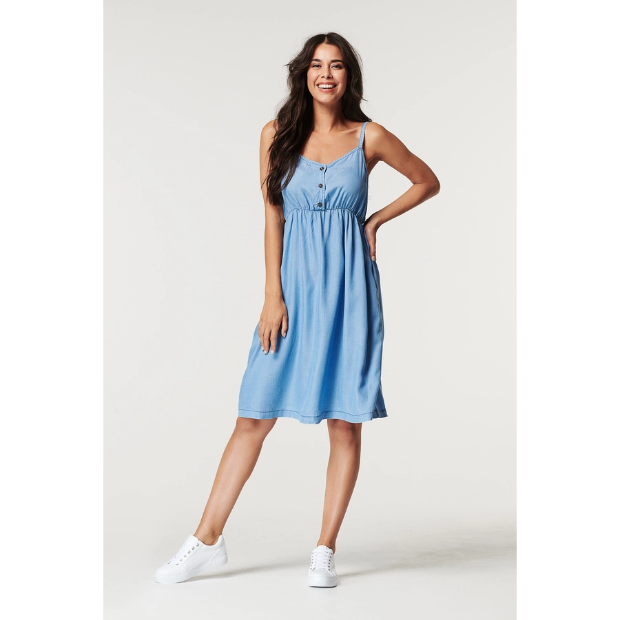 Esprit Still-Kleid Medium Wash