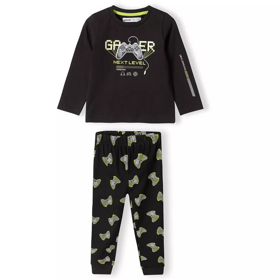 MINOTI Pyjama Schwarz