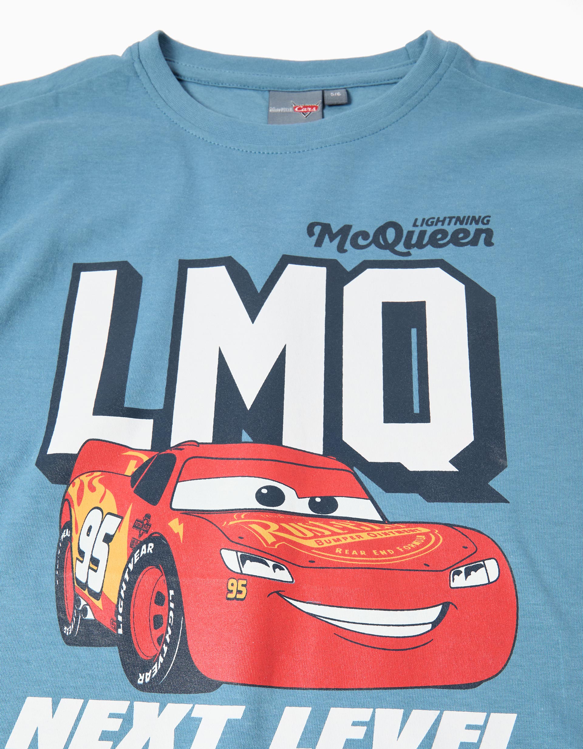 T-shirt 'Cars', Menino, Azul