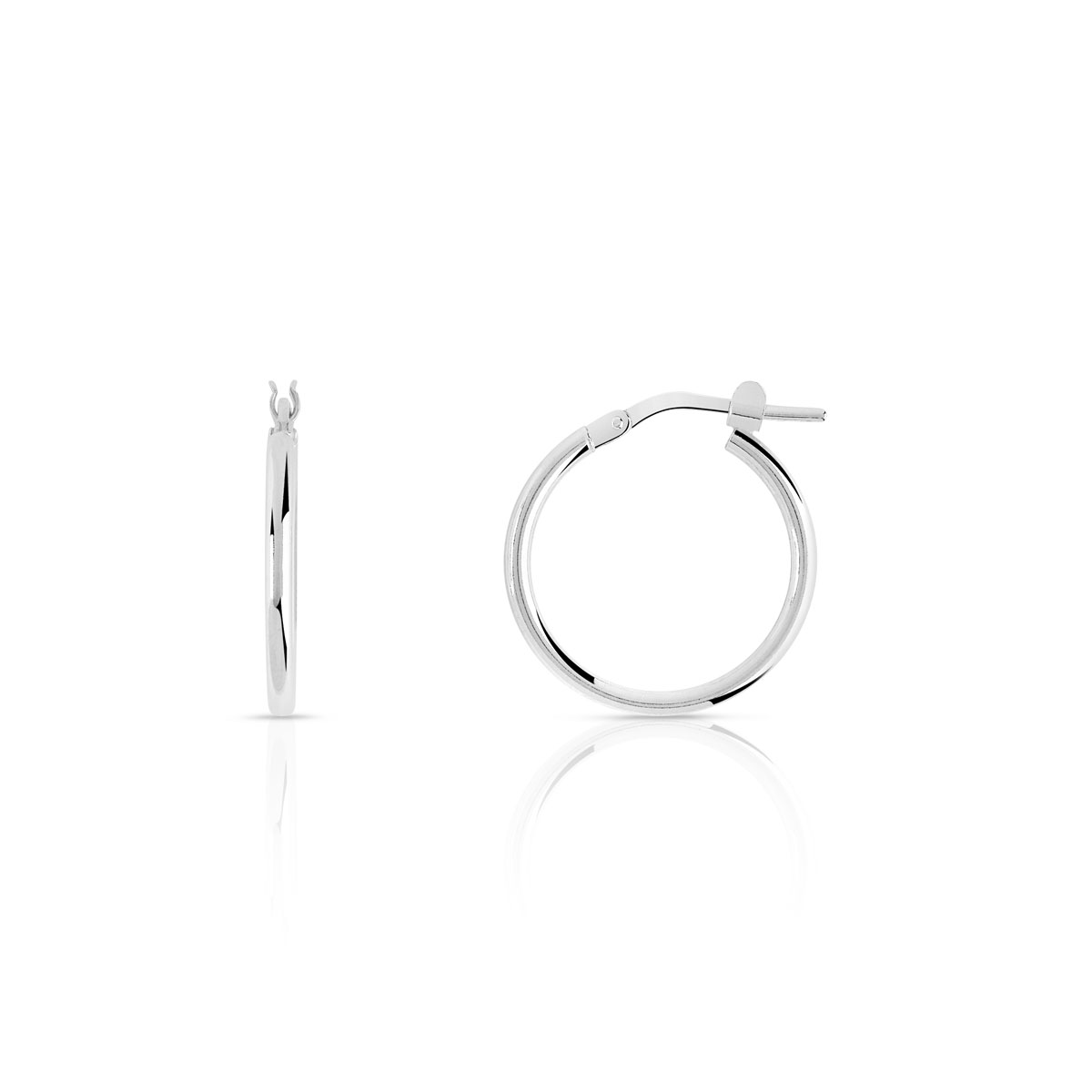 Créoles argent 925 15 mm