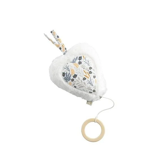 Promenons-nous Mini Peluche musicale   Tilleul        de               Sauthon Baby Déco