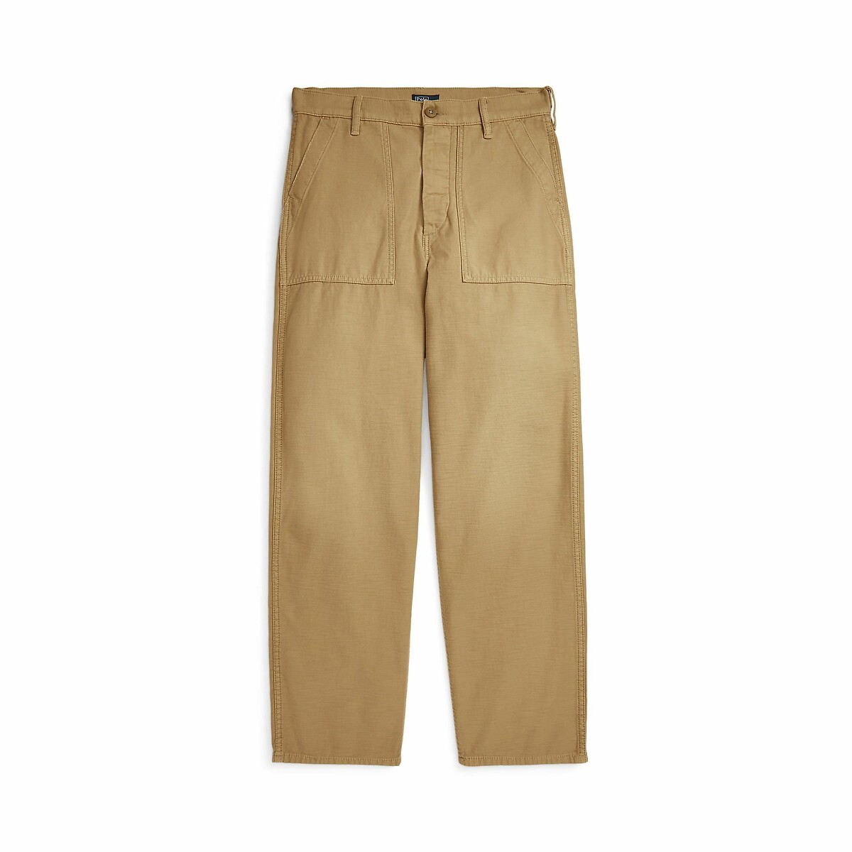 POLO RALPH LAUREN<br>Calças retas de algodão