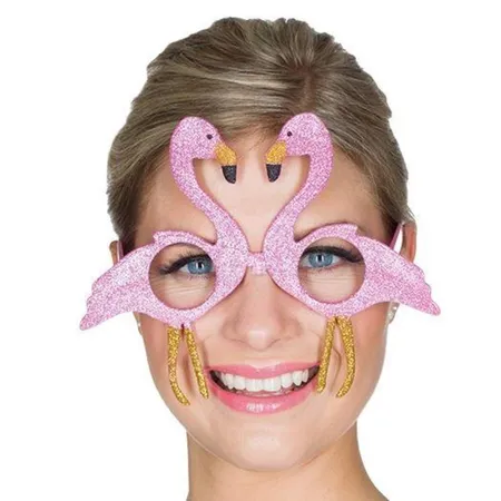 Mottoland Flamingo Brille VPE 3 Pink