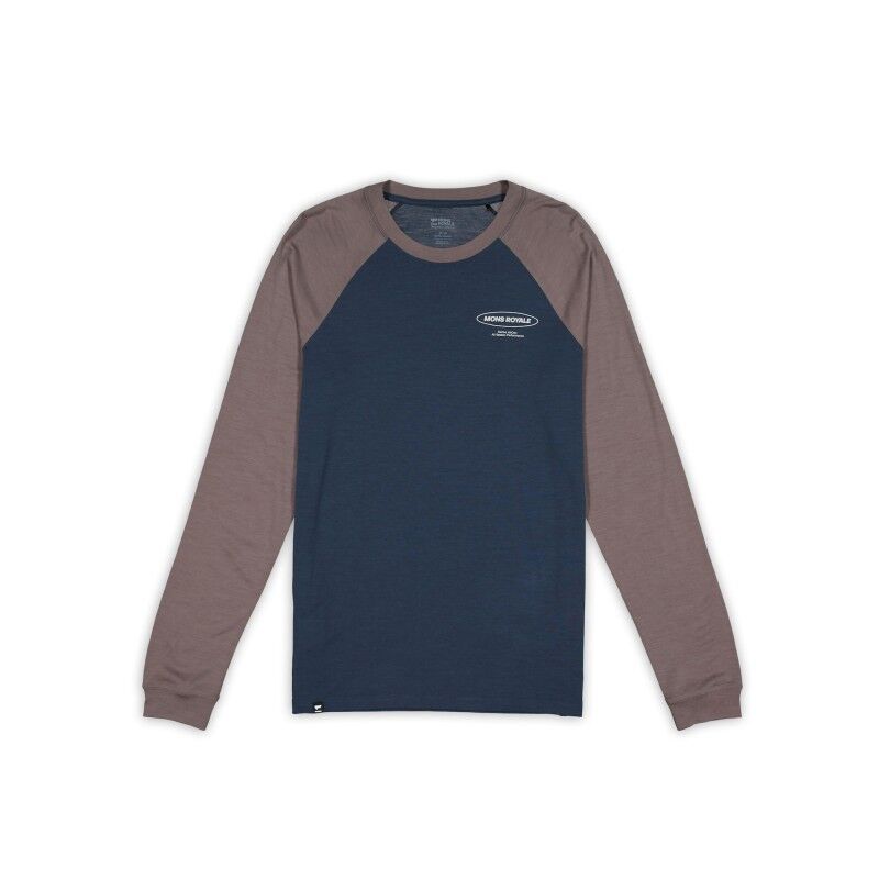 Icon Merino Raglan Long Sleeve - T-shirt en laine mérinos homme