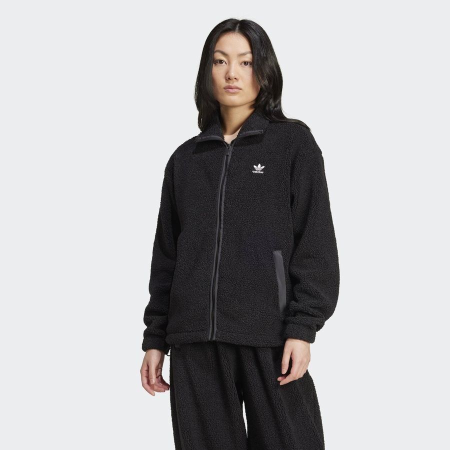 Adidas Original Veste entièrement zippée molleton Teddy