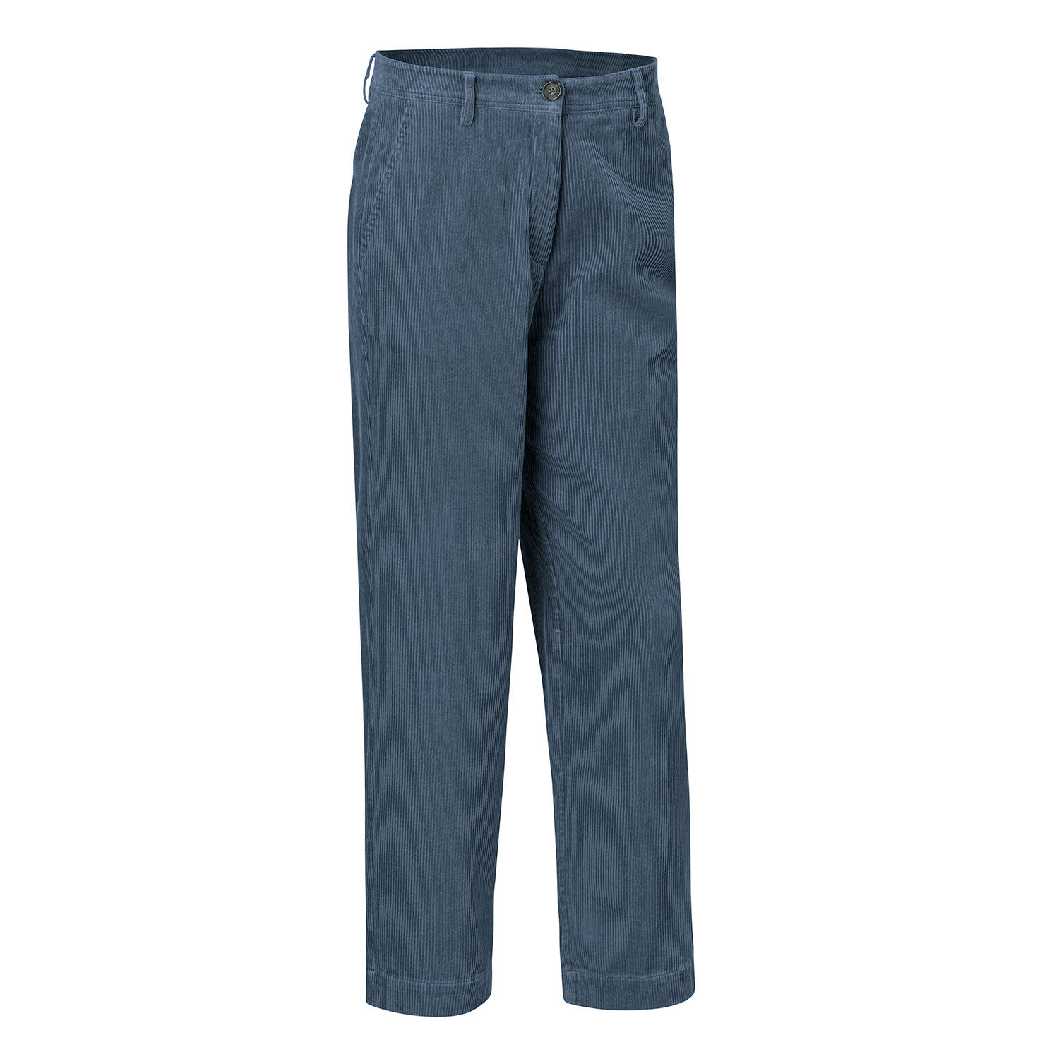 Weite Cordhose mit Gurtschlaufen