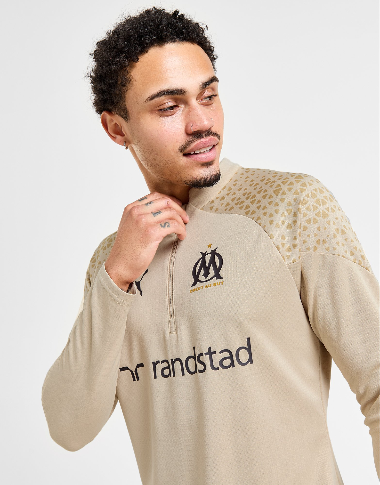 Puma Haut Zippé Olympique de Marseille Homme