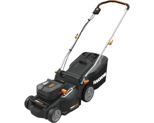 WORX NITRO WG737E accu grasmaaier inclusief 2x4Ah accu's en lader