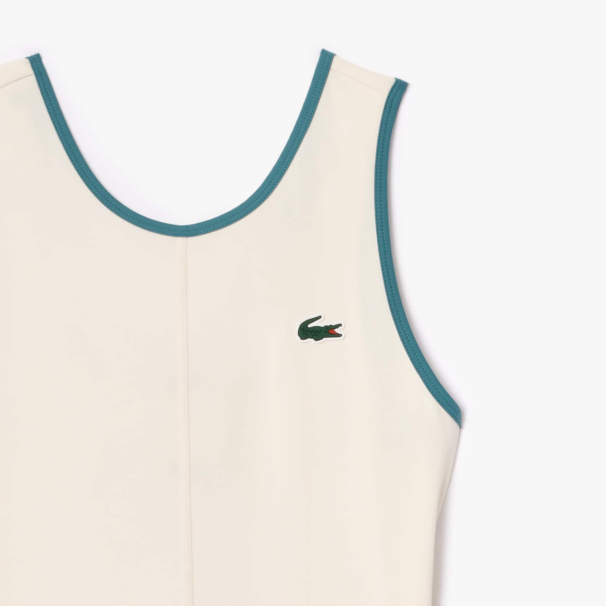 Robe Tennis Ultra-Dry stretch avec shorty séparé Robes & Jupes - Blanc - Lacoste - Femme