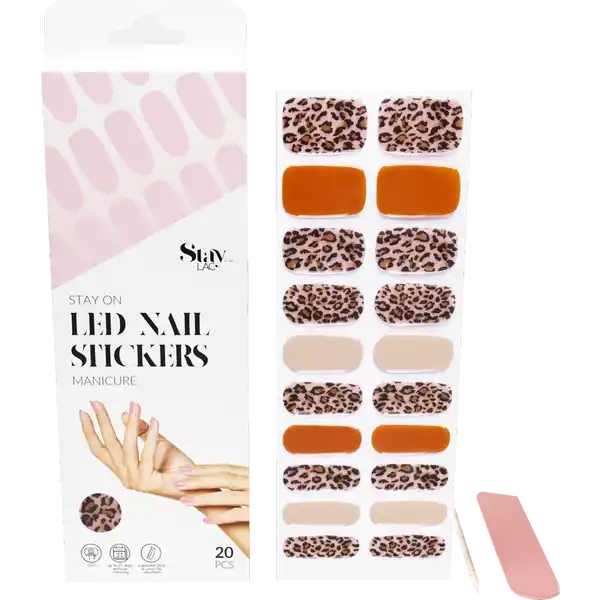 Stay On LED Nagelsticker - Stay Savage