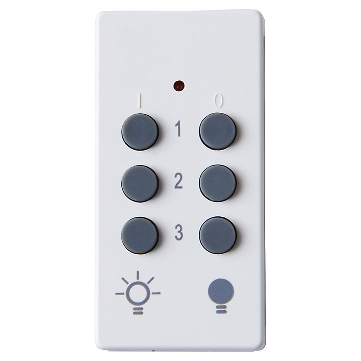 Pack 3 prises + 1 télécommande d'éclairage intérieur 1kW