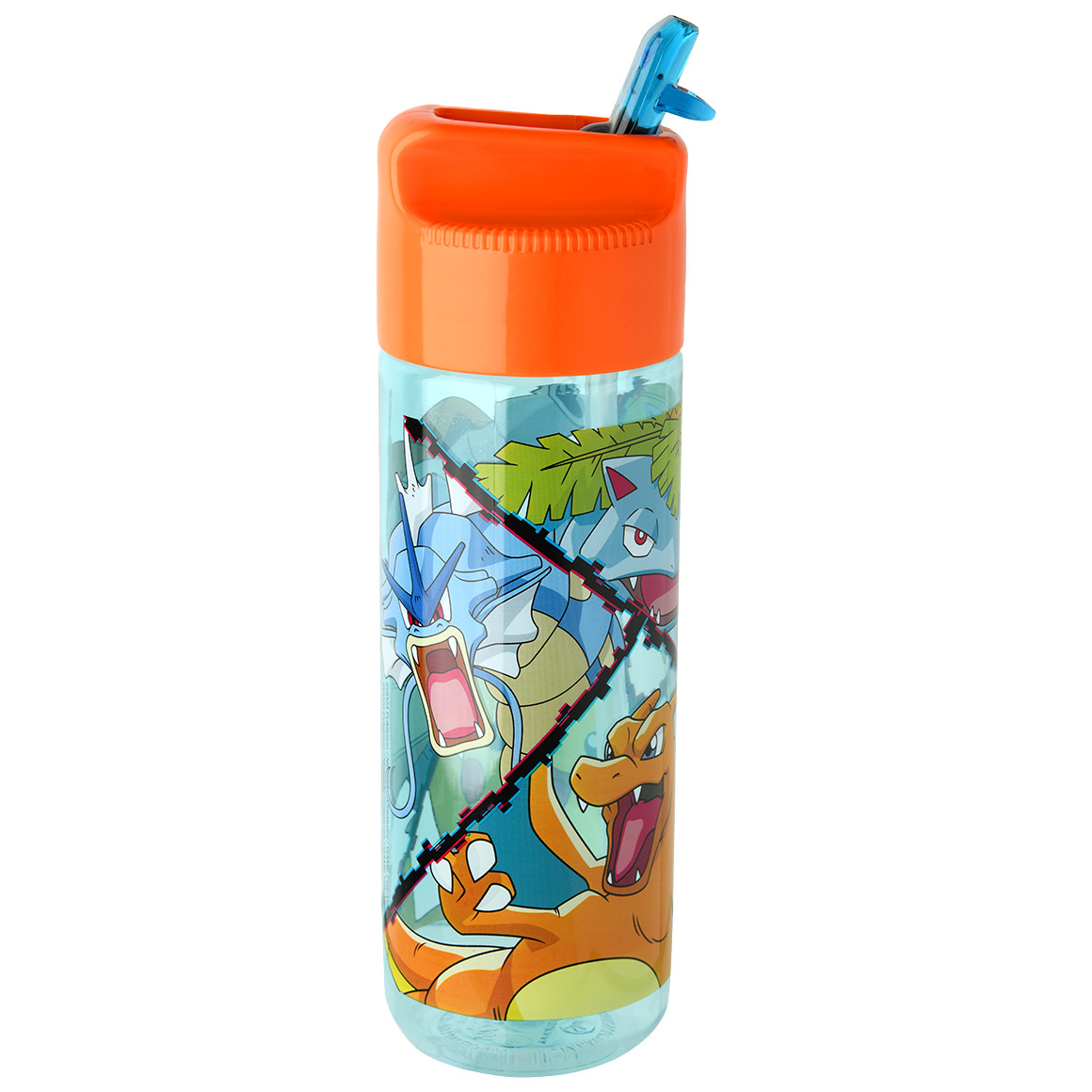 Topolino Pokémon Trinkflasche ca. 540 ml blau / orange