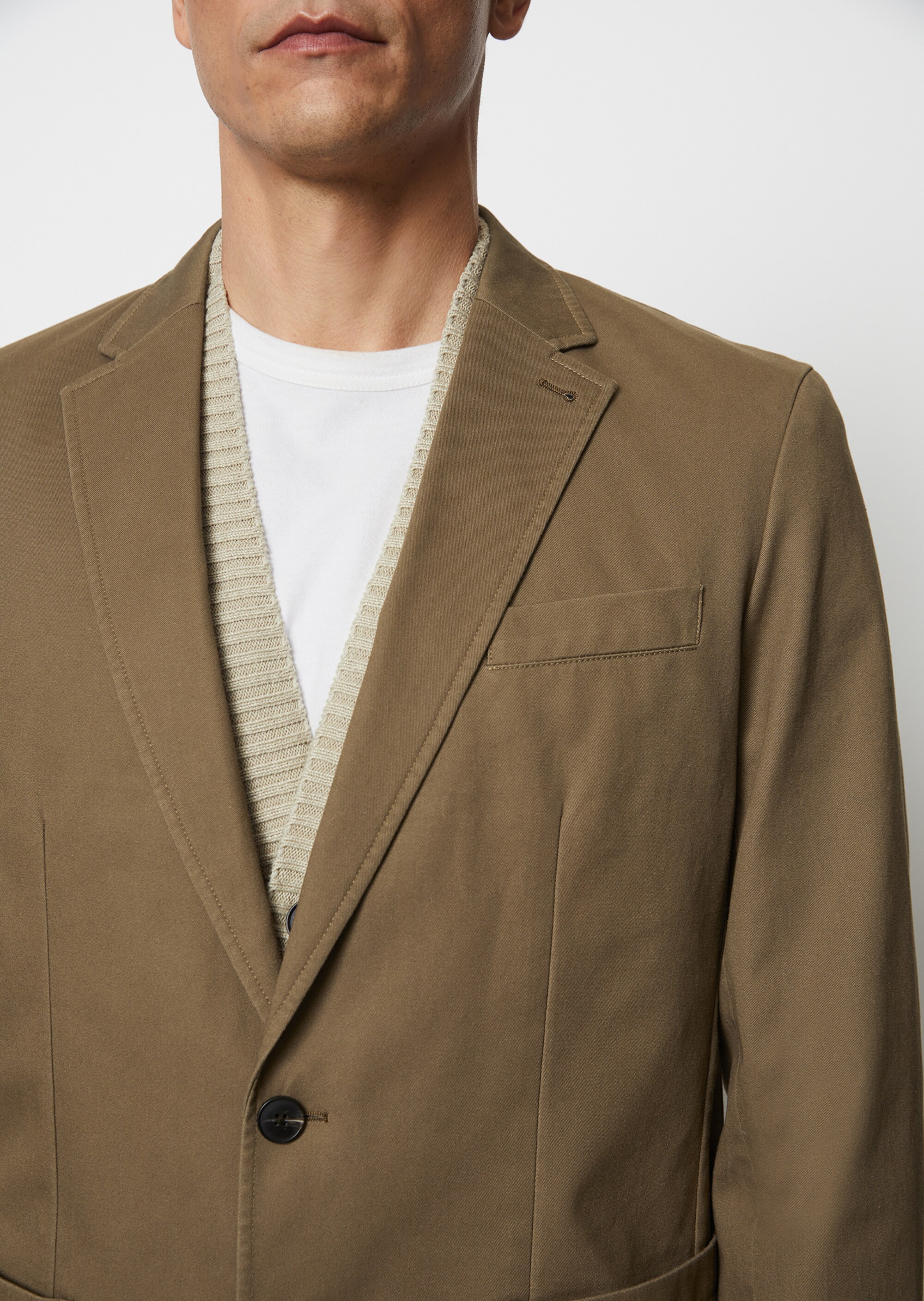 Sakko shaped aus Organic-Cotton-Twill