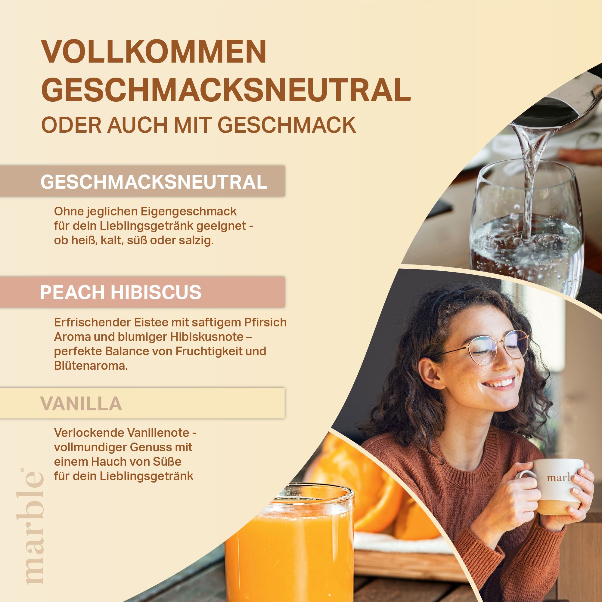 marble® Collagen Pulver Vanilla