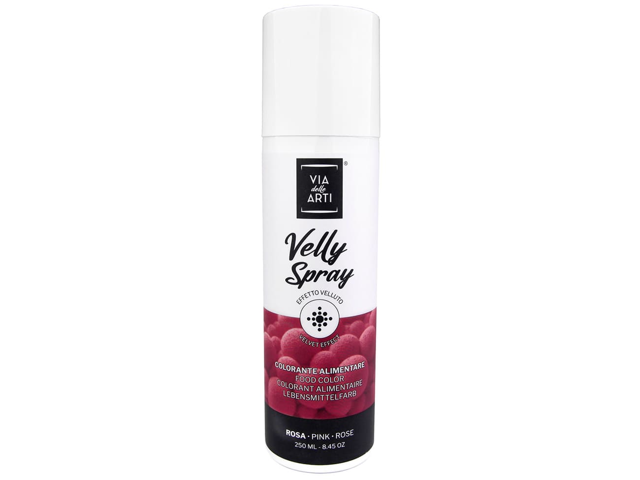 Colorant en spray effet velours - 250 ml - Rose - Velly Spray