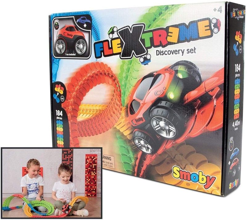 FleXtreme - Discovery Set - Racebaan - Flexibel Circuit - 4.4 Meter