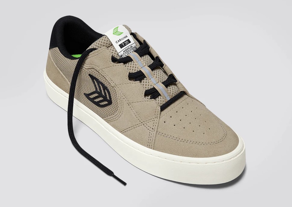 Cariuma T20 Pro Plaza Taupe Suede 5 US / 37 EU