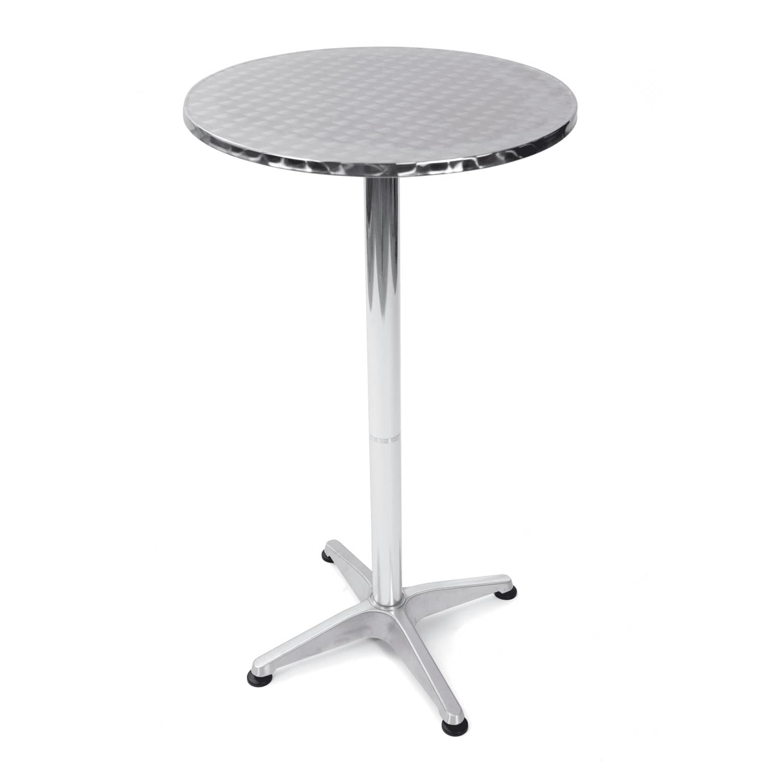 TroniTechnik® Gastro Stehtisch klappbar Ø 60 cm - Gastronomie Bistrotisch rund - Wetterbeständiger Klapptisch Gartentisch