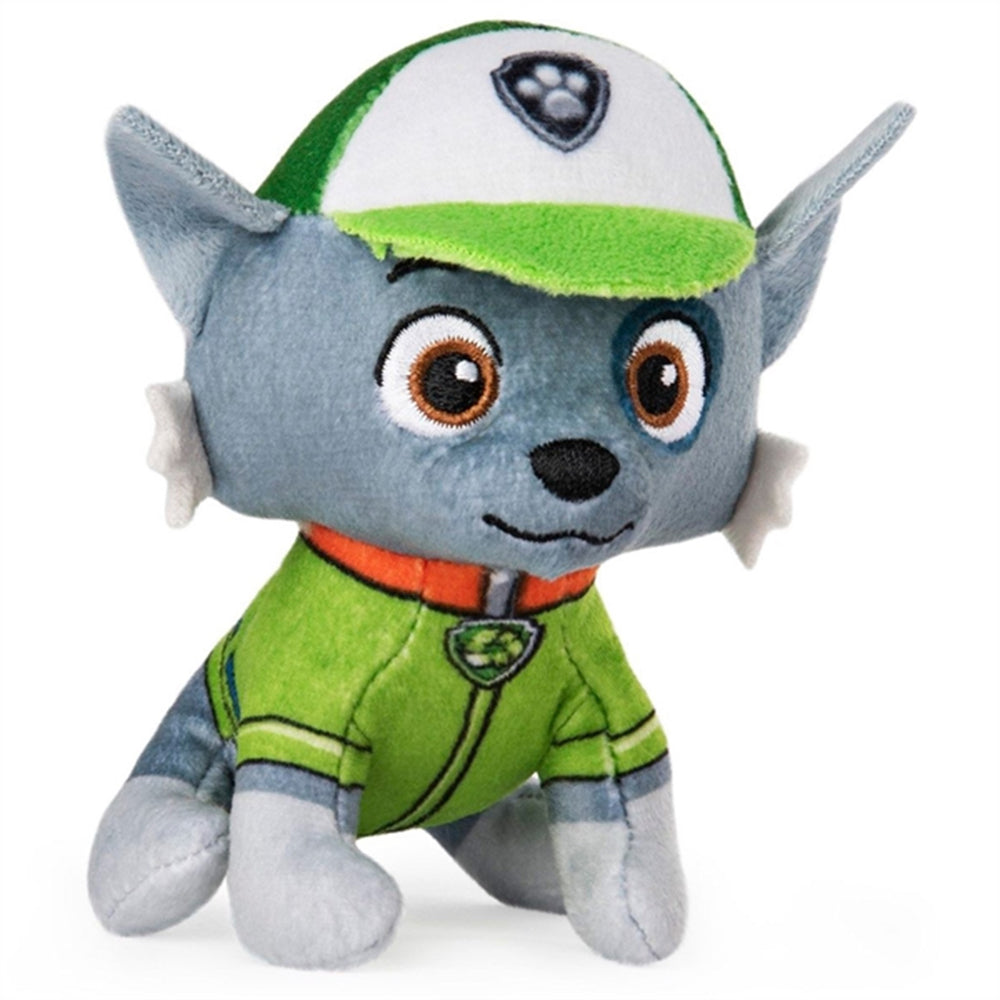 Køb Paw Patrol Plush Mini Bamse 10 cm - Rocky