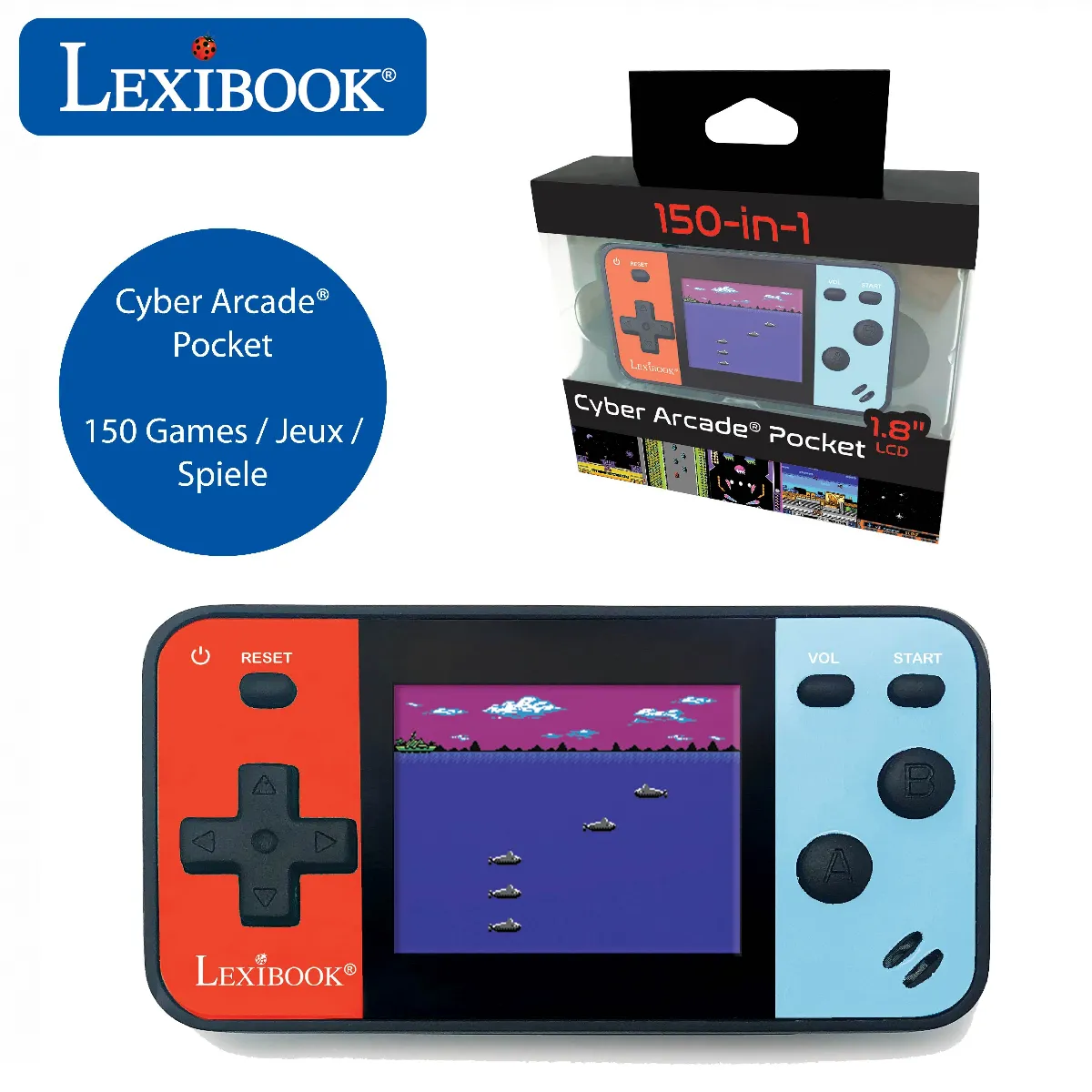 LEXIBOOK Cyber Arcade Pocket