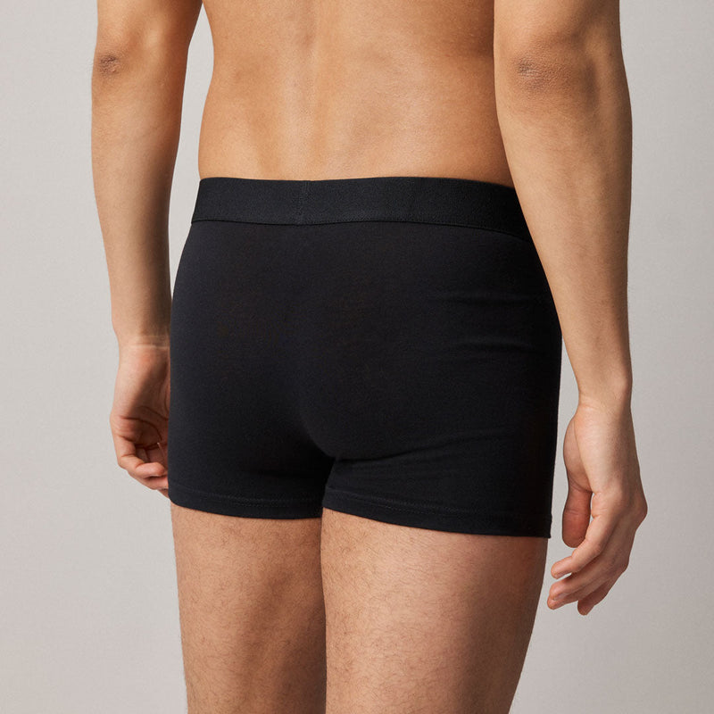 Boxershorts aus Bio-Baumwolle Blau