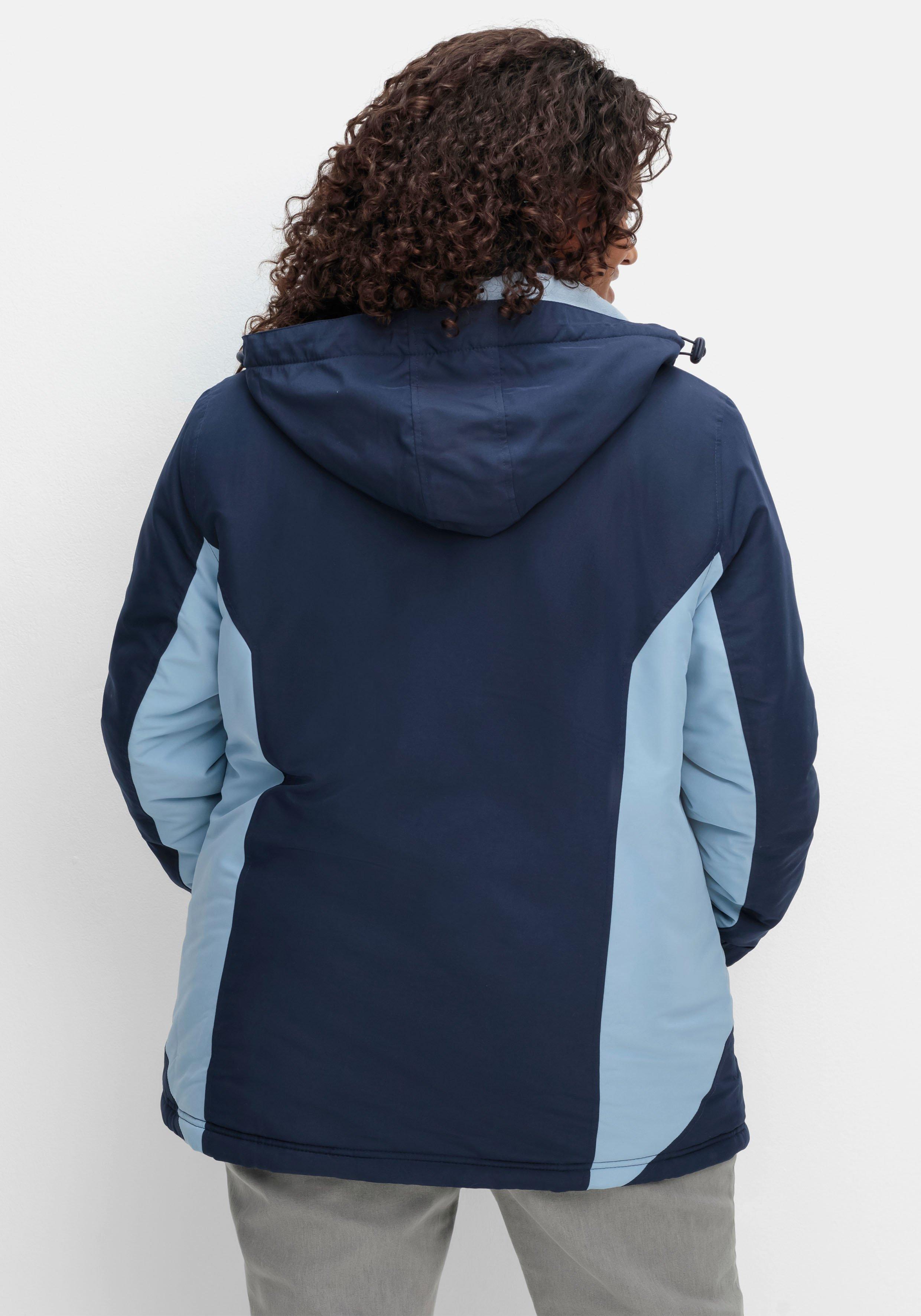 Funktions-Winterjacke mit Kontrastdetails