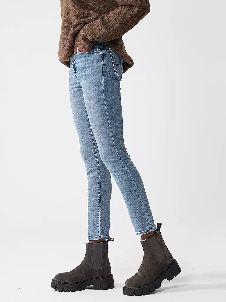 AG Highwaist Jeans Slim Straight Fit MARI hellblau