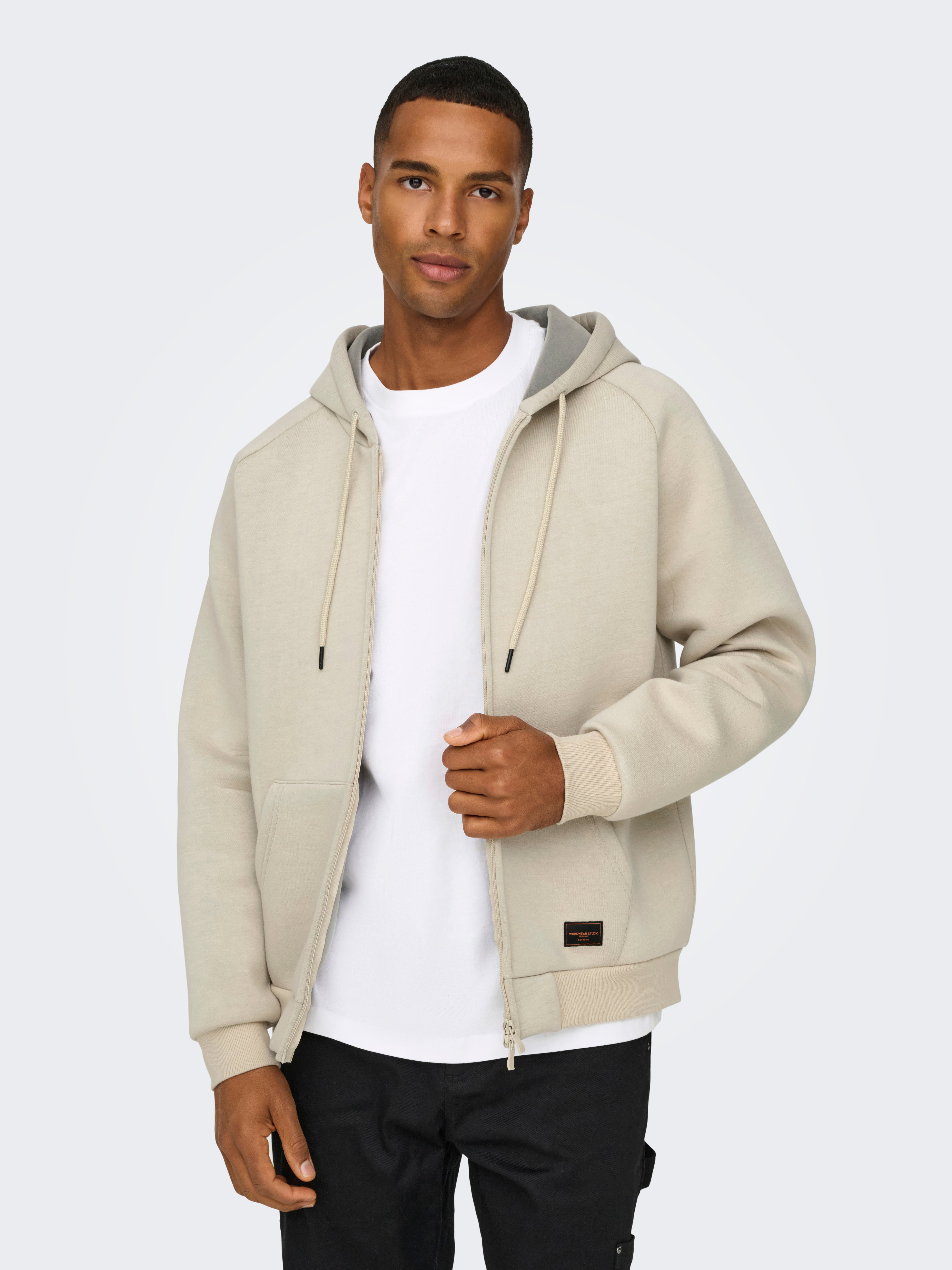 ONSBOBBEY Sweatshirt Silver Lining