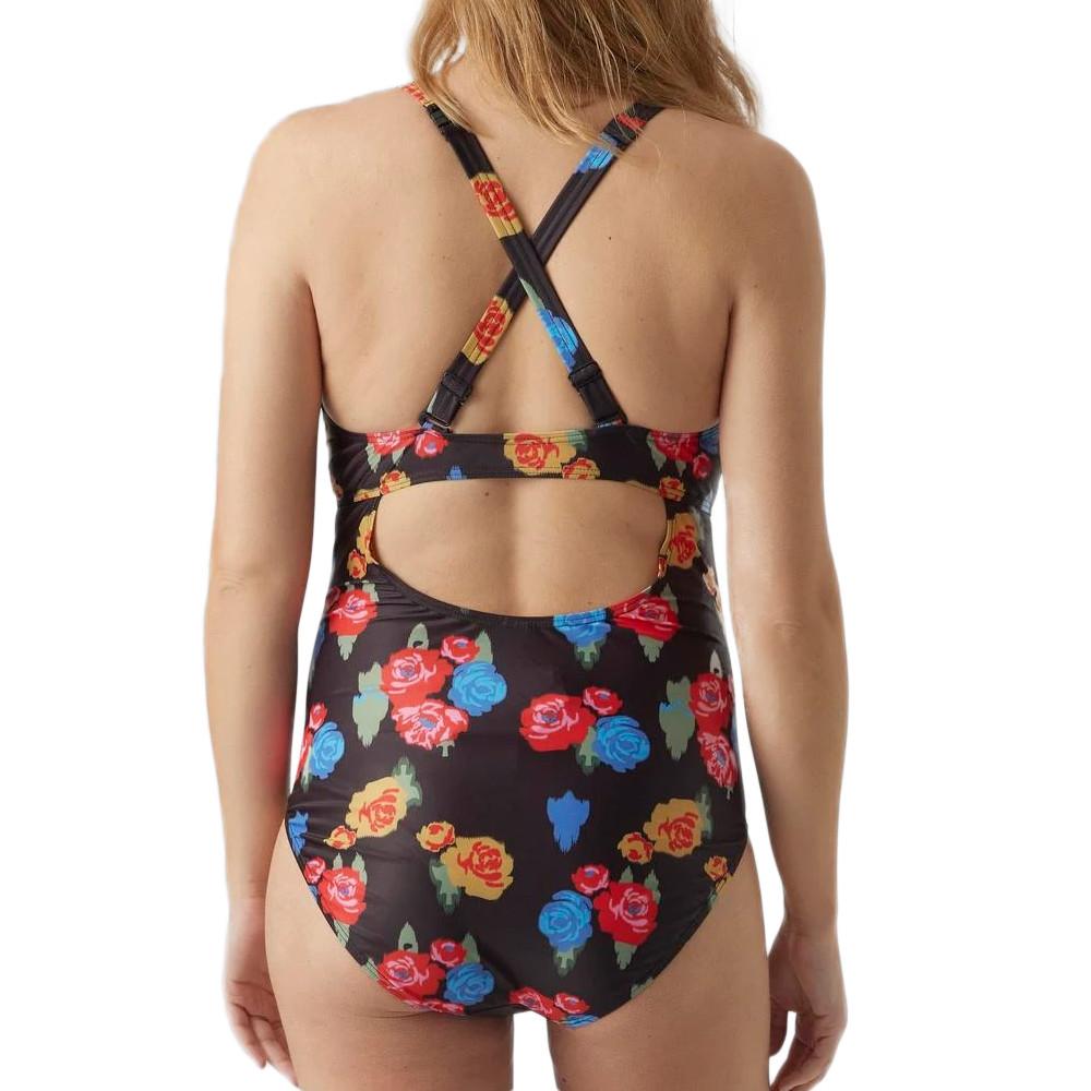 Mamalicious Maillots de bain de Grossesse Noir Femme Mamalicious Bow Flower