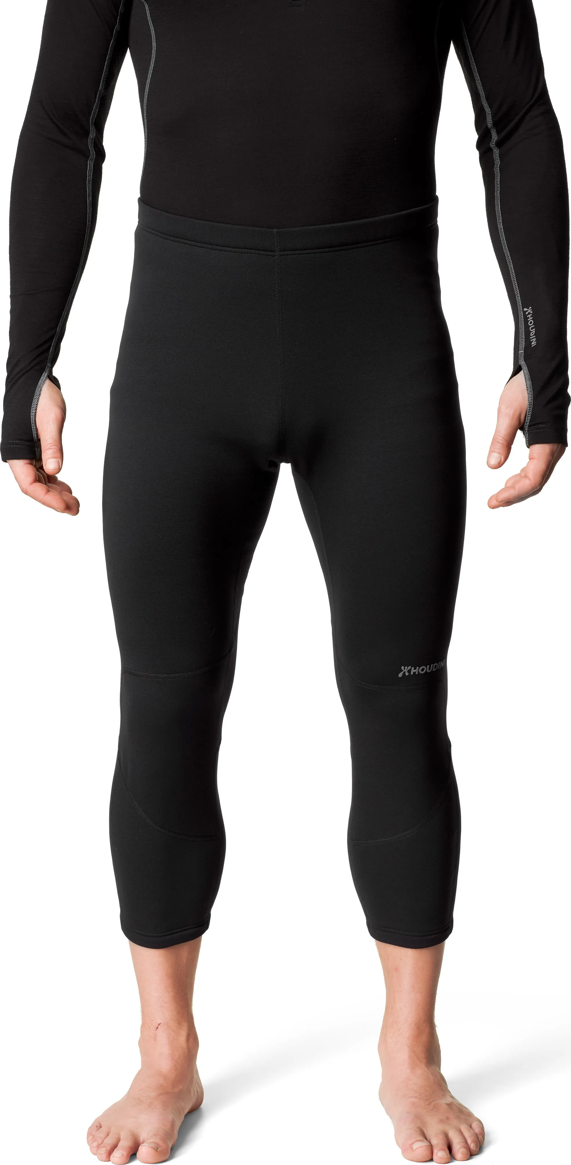 Houdini Men's Drop Knee Power Tights True Black