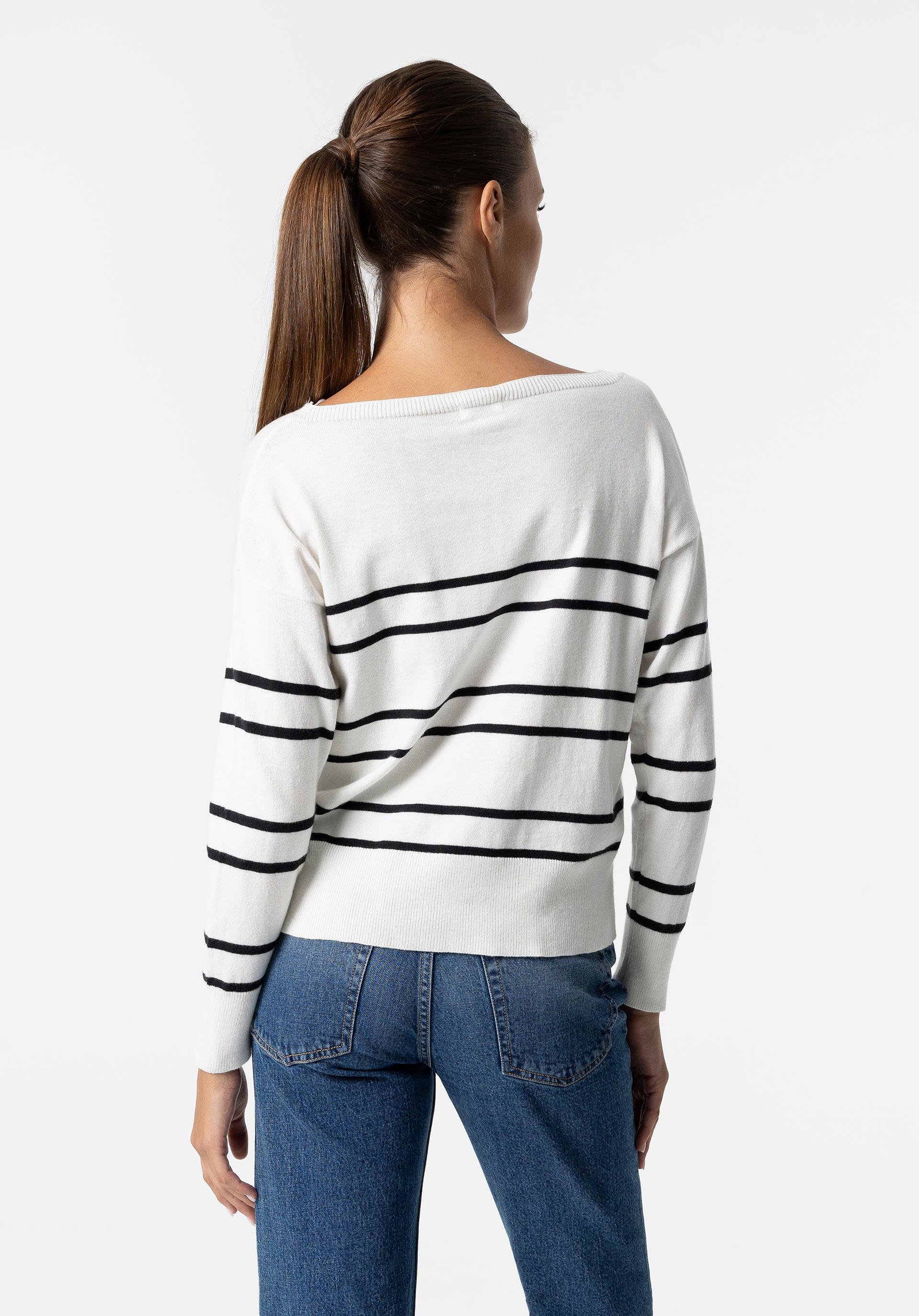 Camisola de Malha às Riscas