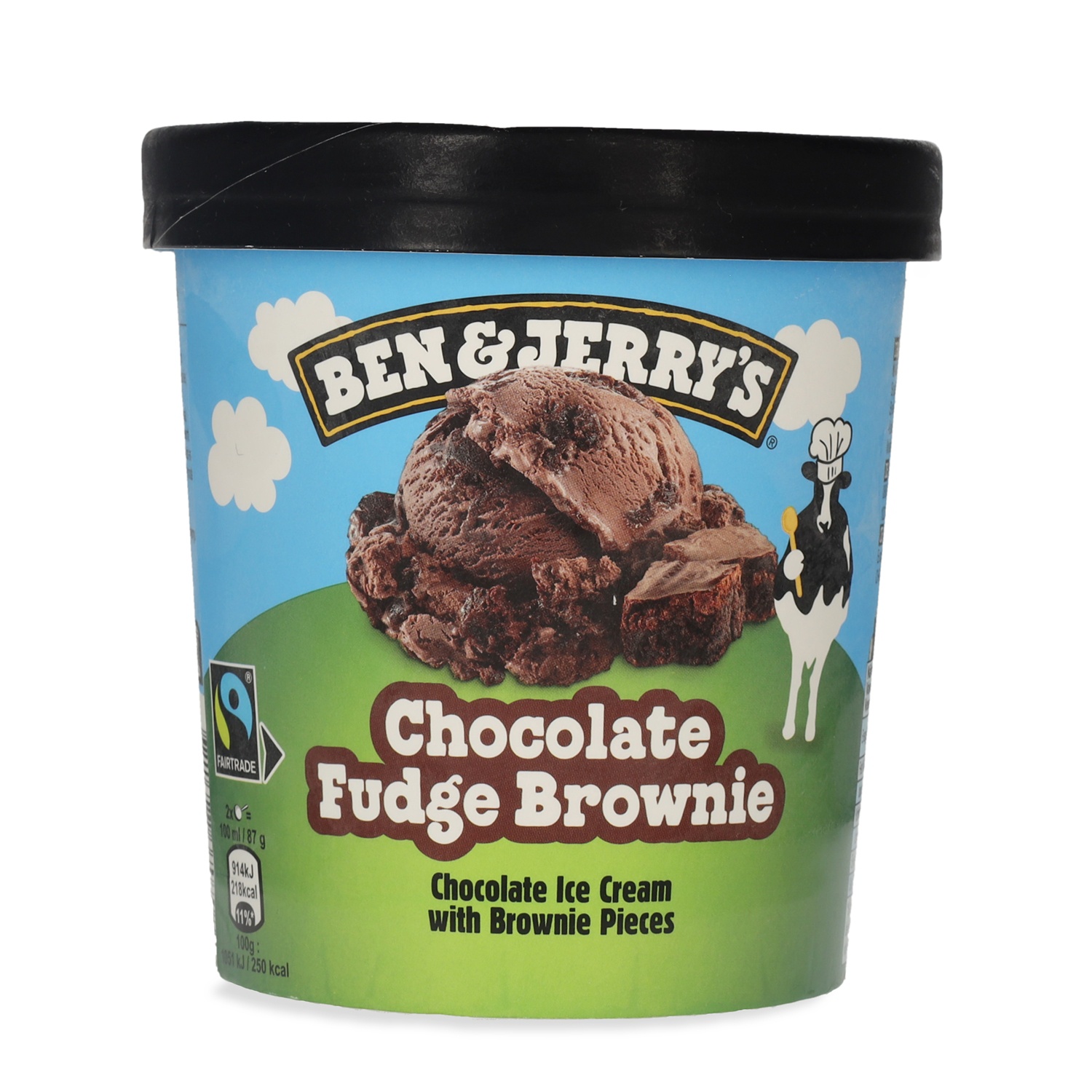 BEN & JERRY'S Mix, Chocolate Fudge Brownie 465 ml